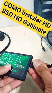 💥 INSTALAÇÃO PERFEITA! Como COLOCAR um SSD no PC (DENTRO do GABINETE) SEM ERRAR NADA! ⚙️🚀