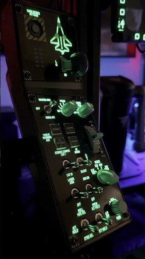 Is the Thrustmaster F16 Viper Panel Worth It? MSFS & DCS Teaser! [Home Cockpit]