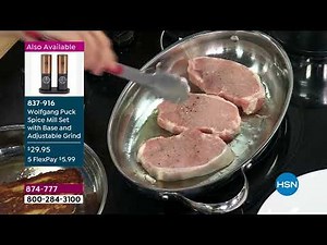 Wolfgang Puck 14piece Stainless Steel Cookware Set