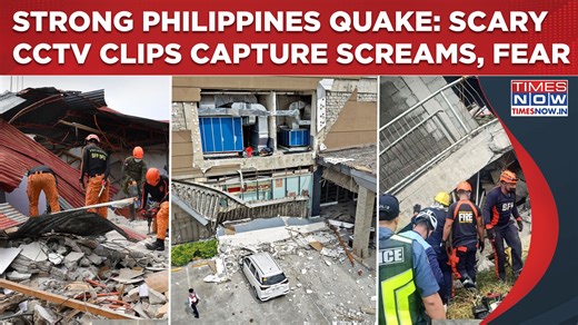 A magnitude 5.8 earthquake shakes the city of Bogo in Cebu province in the Philippines. It said quake was an aftershock of the magnitude 6.9 earthquake that happened on September 30. #philippines #philippinesearthquake #cebu #visayasquake | TIMES NOW