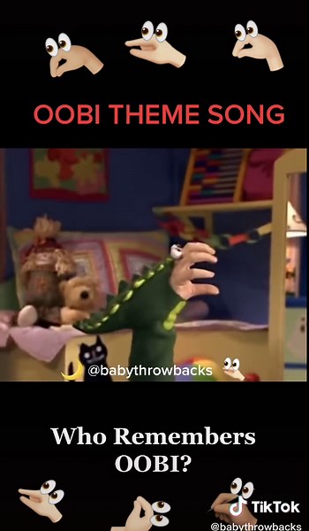 #OOBI Theme Song. WHO THE HECK REMEMBERS OOBI 😳😳 #Nostalgia #GenZ #millenialsoftiktok #Kidstiktok #cable