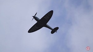 A great view of the NHS Themed Spitfire overhead Salford Royal Hospital. It was a pleasure to see these as it shows support to our fantastic NHS and the amazing work they do! | Airliners Live