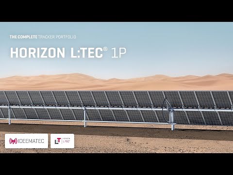 IDEEMATEC Horizon L:TEC® 1P Tracker | One-In-Portrait Tracker Solution