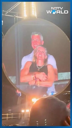 Astronomer CEO Andy Bryon Caught cheating With HR Chief On Kiss Cam At Coldplay Concert