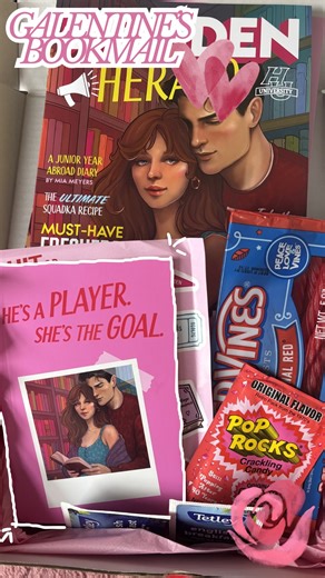 Loz Lost In Bookstagram 🎀 | Let’s open a lil galentines parcel from my favourite gal!💌 I am so excited to read this!!! It had me at 1) forced proximity 2) college... | Instagram