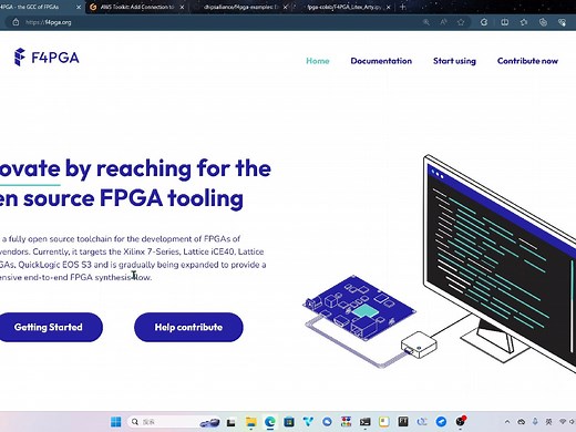 在 Gitpod 🍊上安装 F4PGA 工具链