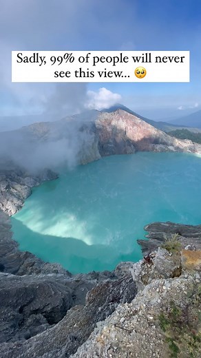 ISAAC ELAM 🇬🇧 | Couldn’t believe my eyes.. we made it to.. 🥹 Mt Ijen.. This is the largest acid lake in the world! Truly some of the most breathtaking... | Instagram