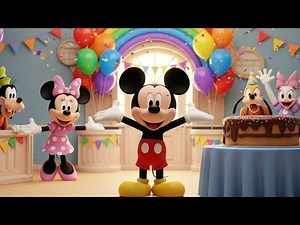 Mickey Mouse’s Big Happy Surprise Party! 🎉 | Kids Cartoon Story