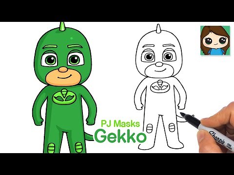 How to Draw Gekko | PJ Masks