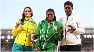 129K views · 6.4K reactions | Watch as 23-year-old Nwachukwu Goodness broke the world record twice in the Women’s Discus Throw F42-44/61-64 to secure gold for Nigeria at the Commonwealth games in Birmingham. #CommonwealthGames2022 | Nigeria Info 99.3 | Facebook