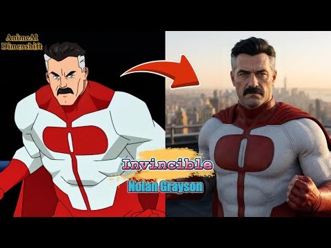 Invincible: Animation vs Live-Action#ai