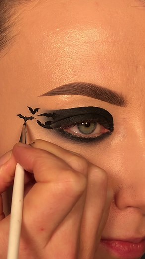 Spooky Bat Makeup Tutorial for Halloween