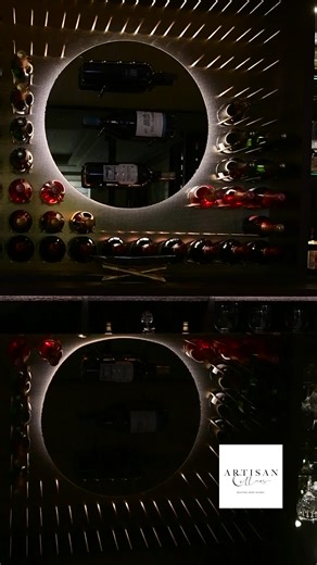 Luxury wine room by Artisan Cellars, where elegant design meets precision storage. Featuring custom joinery, ambient wine room lighting, and a stunning luxury wine display, each space is crafted to elevate your collection and enhance your interior with timeless sophistication. Bring your wine storage vision to life with Artisan Cellars. Contact Artisan Cellars Unit 13, Dollymans Farm, Doublegate Lane, Rawreth, Wickford, Essex SS11 8UD Email. sales@artisancellars.co.uk Telephone. 01268 966 266 #L