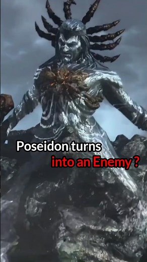 How did Poseidon change from Kratos’ ally into his greatest Enemy ? #shorts #godofwar #kratos