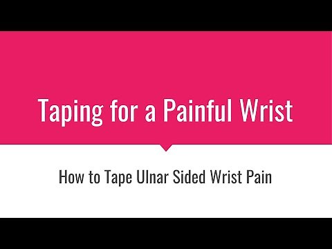 How To Tape for Ulnar Wrist Pain