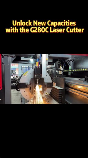 Unlock New Capacities with the G280C Laser Cutter#shorts