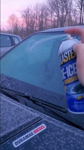 Blaster De-Icer for Windshields. Clean your windshield the easy way!