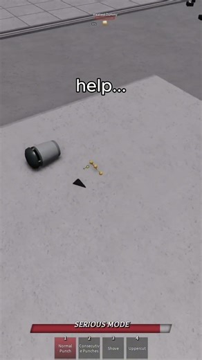 the table flip didn't even look like it hit me too