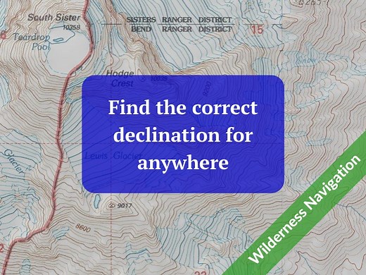 Find the correct declination for anywhere — Alpinesavvy