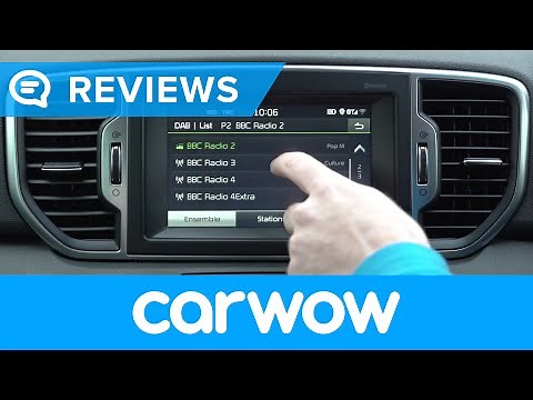 Kia Sportage SUV 2018 infotainment and interior review | Mat Watson Reviews