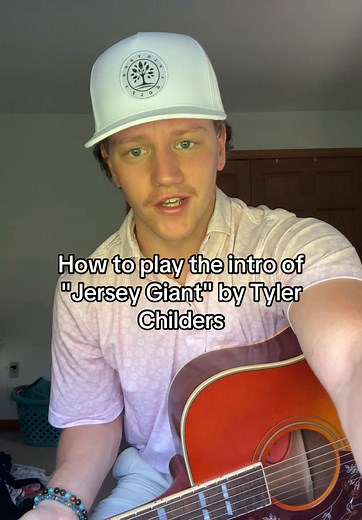 Learn Jersey Giant Intro on Guitar by Tyler Childers