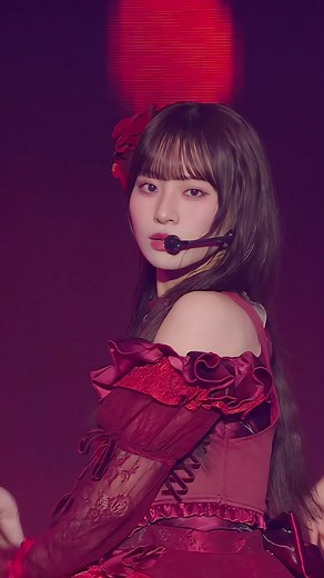 12th両A面シングル「愛くださいませ🥀」イントロ／冨田菜々風ロングヘア披露