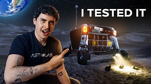 I just drove NASA's new moon rover! 🚀