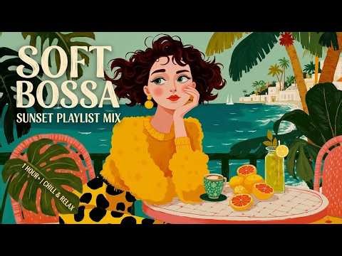 Soft Bossa Nova | Sweet Coffee Bossa & Romantic Jazz for Relaxing Morning Beach Vibes