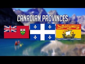 Canadian Provinces Flag Animation