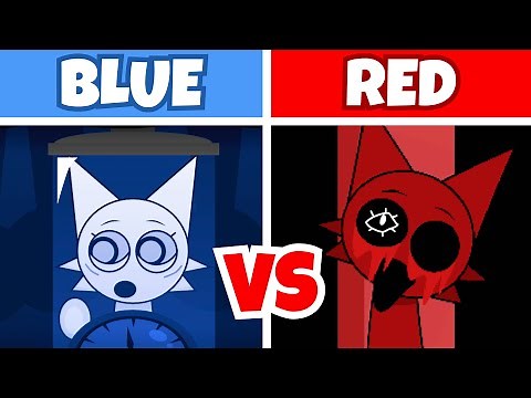 Incredibox Sprunki Blue VS Incredibox Sprunki Ketchup 2.0 (New sounds)