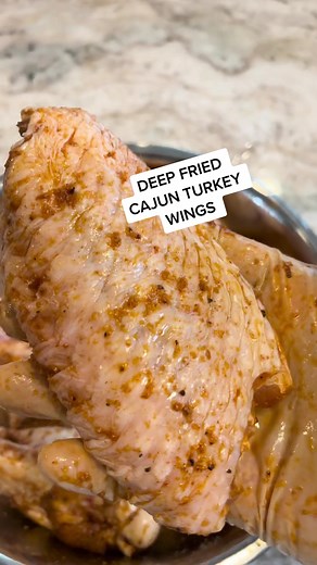 Deep Fried Cajun Turkey Wings Recipe - MUST TRY!