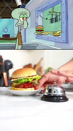 Cara Membuat Krabby Patty ala Spongebob | Resep Mudah Kokiku