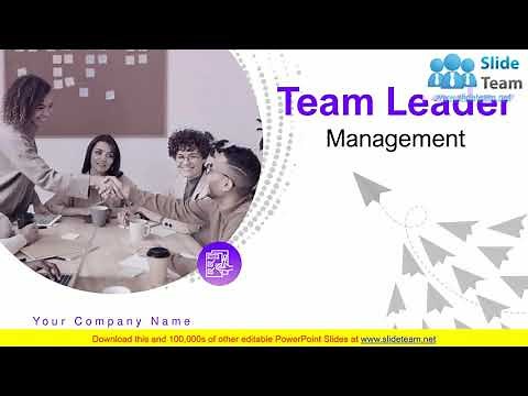 Team Leader Management PowerPoint Presentation Slides