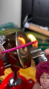 168K views · 841 reactions | how to remove broken key from padlock | Favour Godwin | Facebook