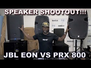 SPEAKER SHOOTOUT! JBL PRX 815 vs EON 515 XT Review. Should you UPGRADE?