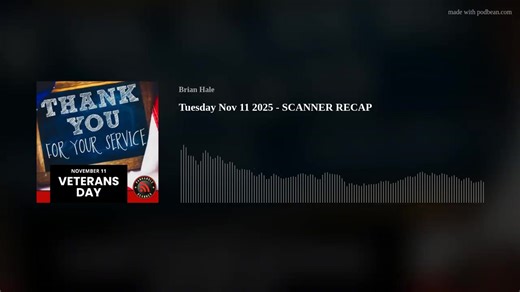 4.9K views · 24 reactions | Tuesday Nov 11 2025 - SCANNER RECAP - Happy Veteran's Day! - Man with Child Walking to South Dakota - Possible Injury Accident in Gering - Possible Suicidal Subject on the Roof | Panhandle Scanner | Facebook