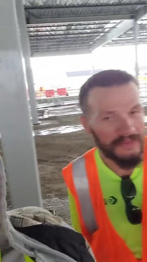 #ironworkerlife #brotherhood #ironworkers #usa #rainout #construction #stars #meta #fastlife #women #womenironworkers | Scotty Screwloose DeLozier