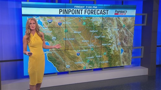 Thursday evening Pinpoint Weather forecast