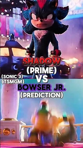 Shadow vs Bowser Jr.