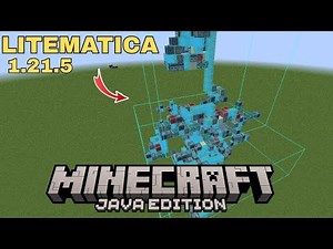 Como Baixar Instalar Litematica minecraft 1 21 5