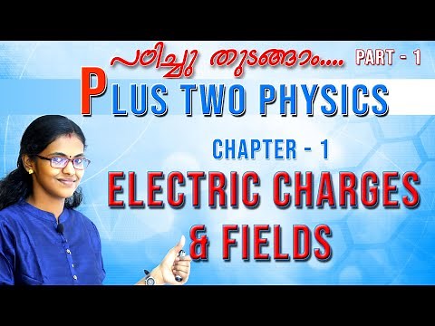 Plus Two Physics/ Chapter 1 Electric Charges And Fields Part 1 // Class12 Physics//Malayalam