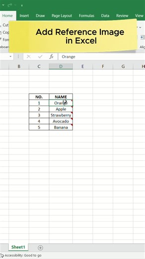 Add Reference Image in Excel for Enhanced Data Visualization