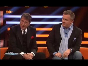 Udo Jürgens & Hape Kerkeling bei der Jubiläumssendung 50 Jahre ZDF 2013