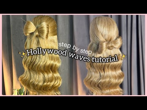Hollywood waves tutorial | Easy technique |Ayushika Singh