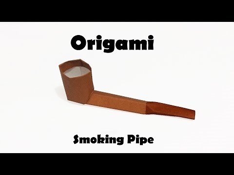 How to fold an Origami Pipe (Ted Magrath)