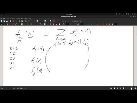 7 - Matrix Exponentiation (A.Count Paths)