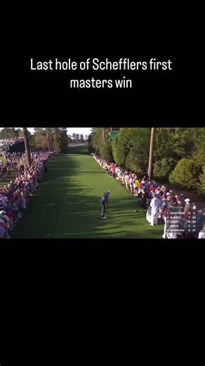 Scottie Scheffler's First Masters Win in 2022