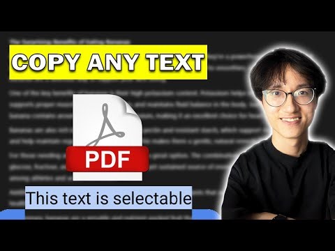 How to Copy Text from a PDF when Copy/Paste Don't Work!