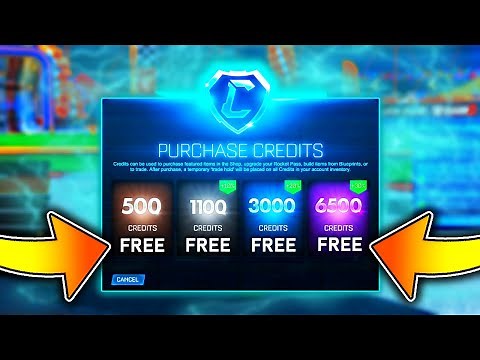 FREE Credits Glitch Rocket League