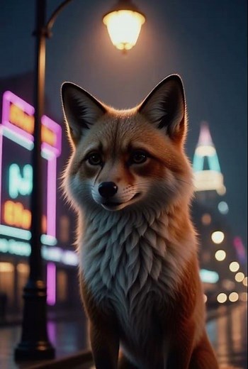 Zootopia-Style Cute Fox Animated Short 🦊✨ | Cinematic Animal City Animation